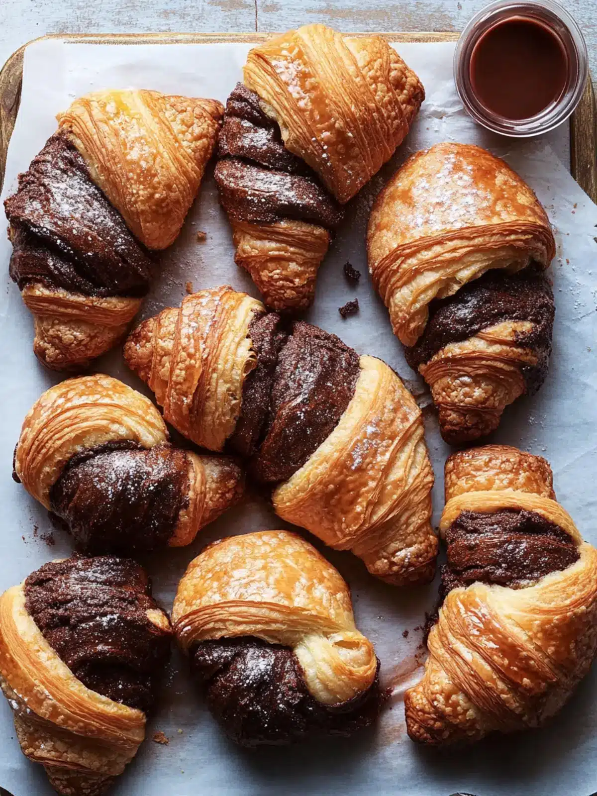 Brownie Batter Croissants