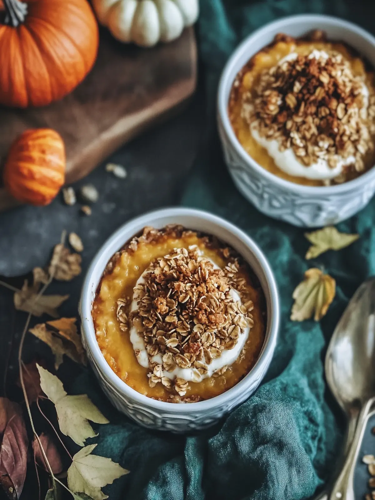 Brûlée Your Breakfast with Pumpkin Pie Oatmeal Delight