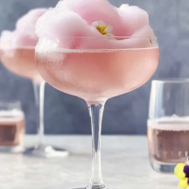 The Candy Floss Fizz: A Sparkling Gin and Prosecco Delight 10 The Candy Floss Fizz, Prosecco and Gin Cocktail