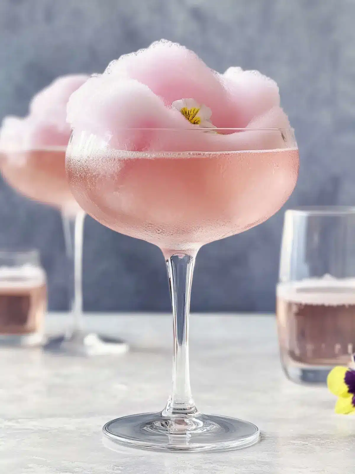 The Candy Floss Fizz: A Sparkling Gin and Prosecco Delight 5 The Candy Floss Fizz, Prosecco and Gin Cocktail