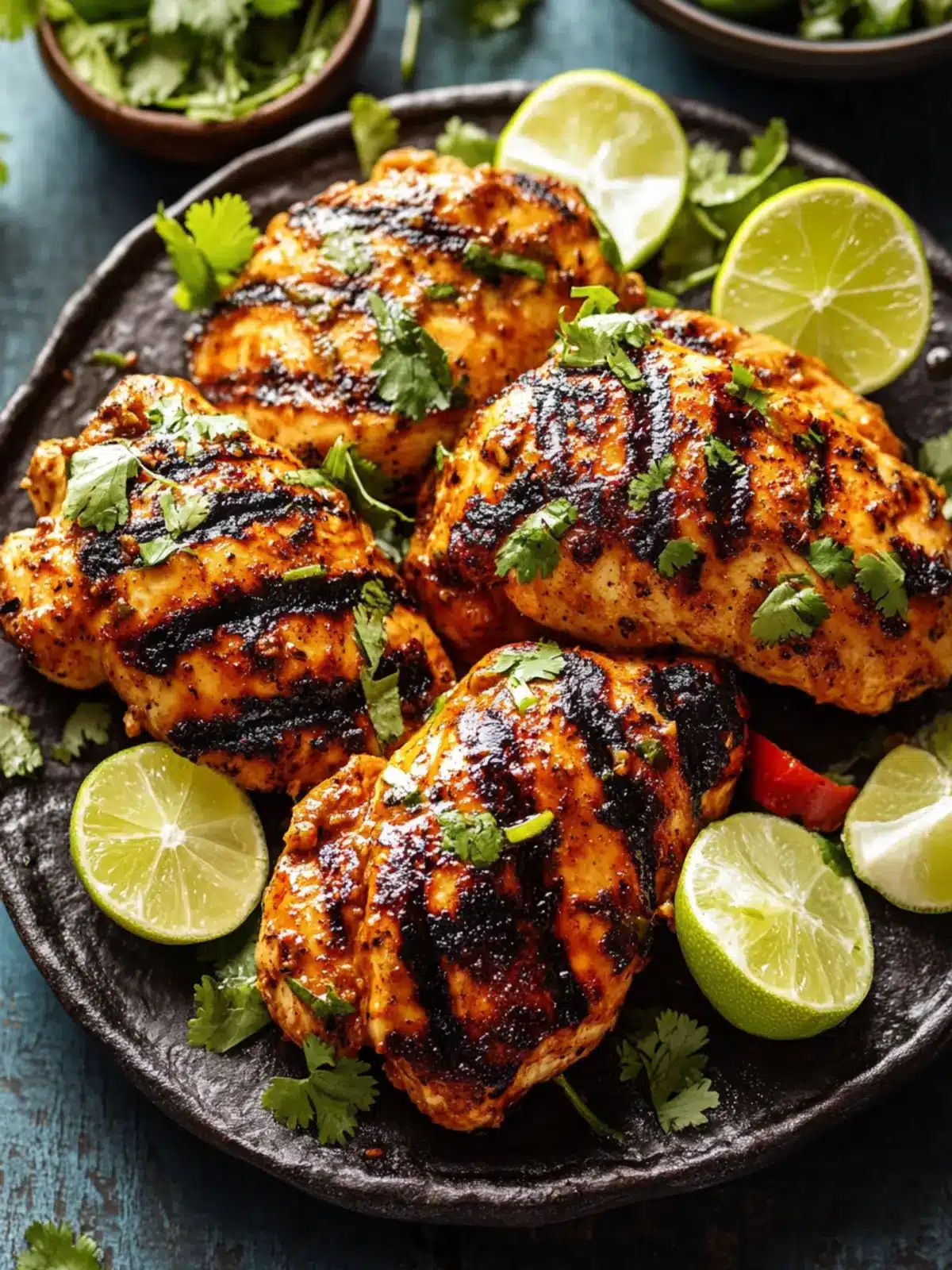 Smoky Chipotle Lime Marinated Chicken