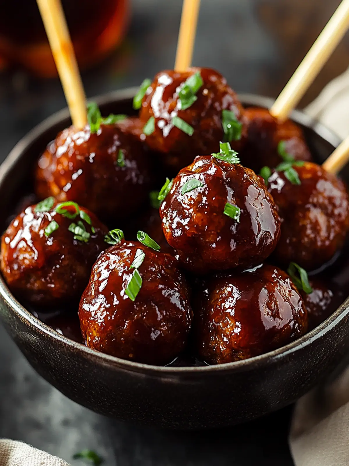 Bourbon BBQ Meatballs: Your Ultimate Comfort Food Delight 3 Bourbon BBQ Meatballs