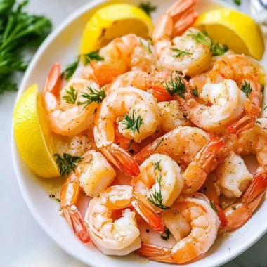 Steamed Shrimp Recipe