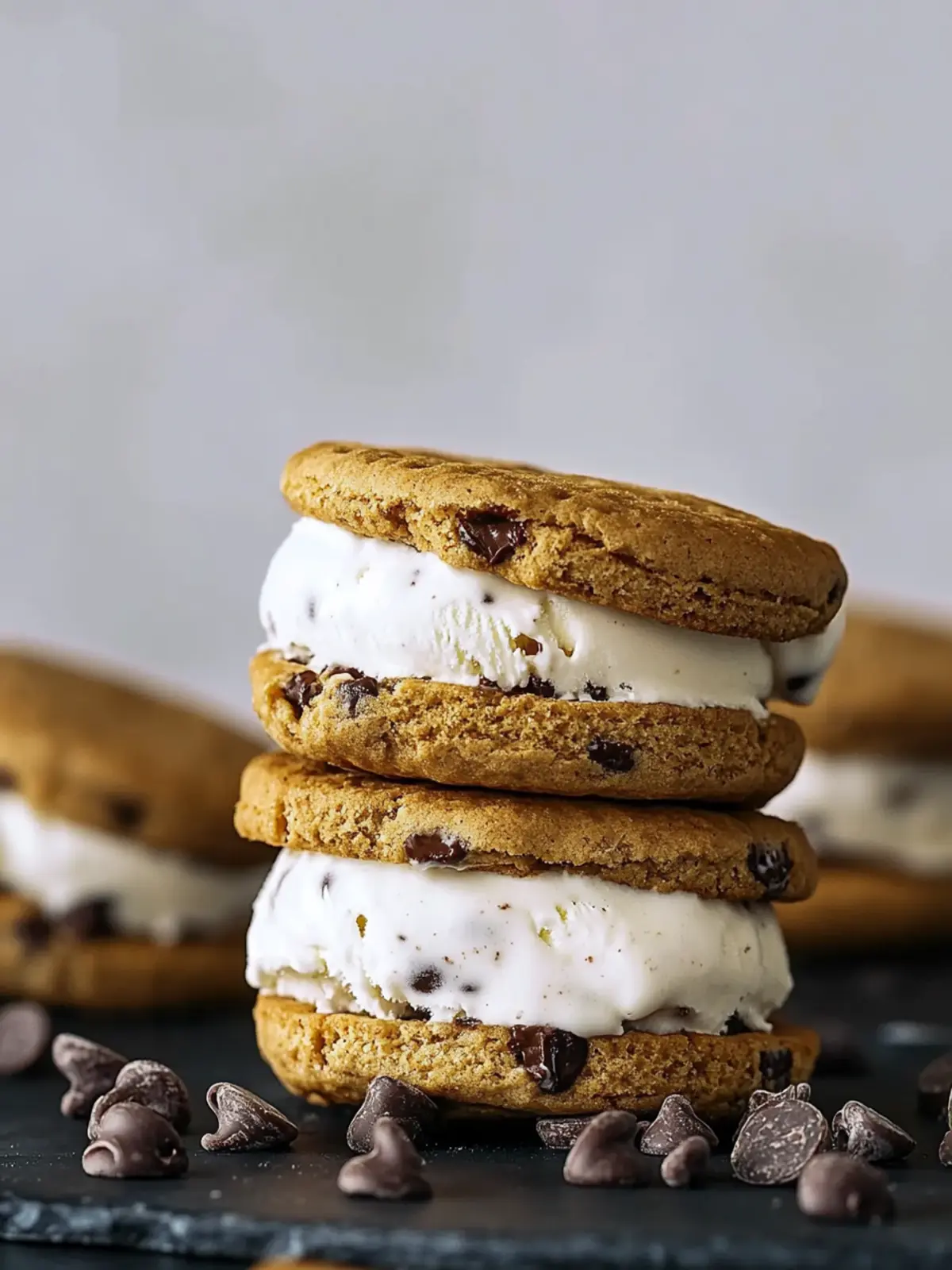 Delicious Chocolate Chip Ice Cream Sandwiches You’ll Love! 5 Chocolate Chip Ice Cream Sandwiches