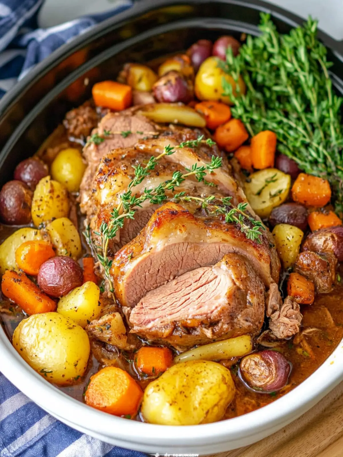 Savory Crockpot Pork Roast: Dinner Made Effortless and Delicious 3 Crockpot Pork Roast