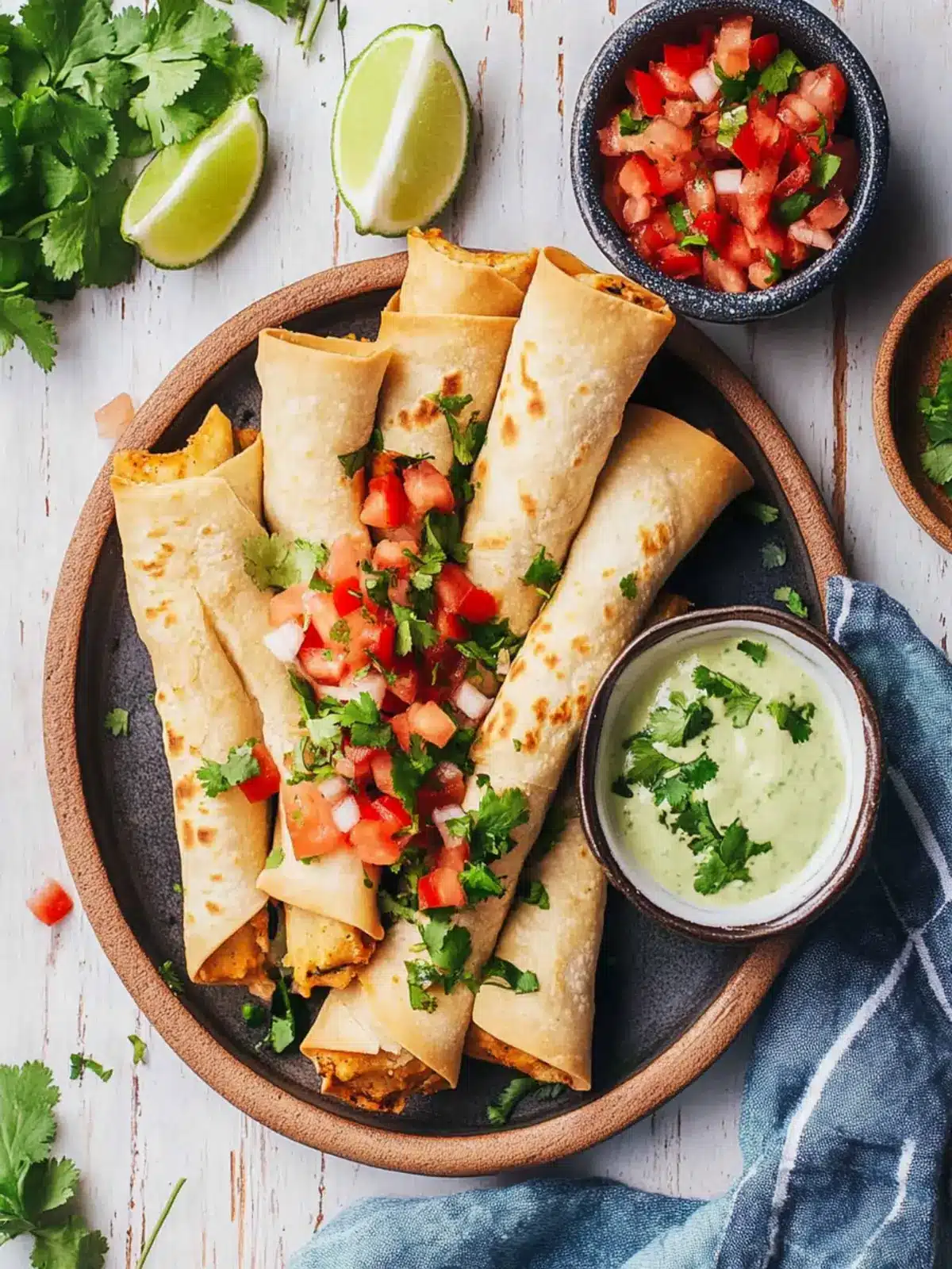 Homemade Taquitos