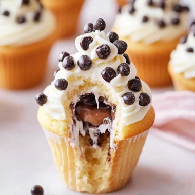 Cannoli Cupcakes