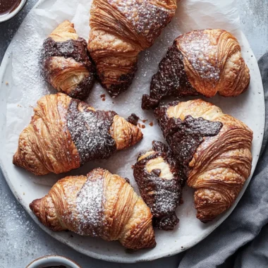 Brownie Batter Croissants