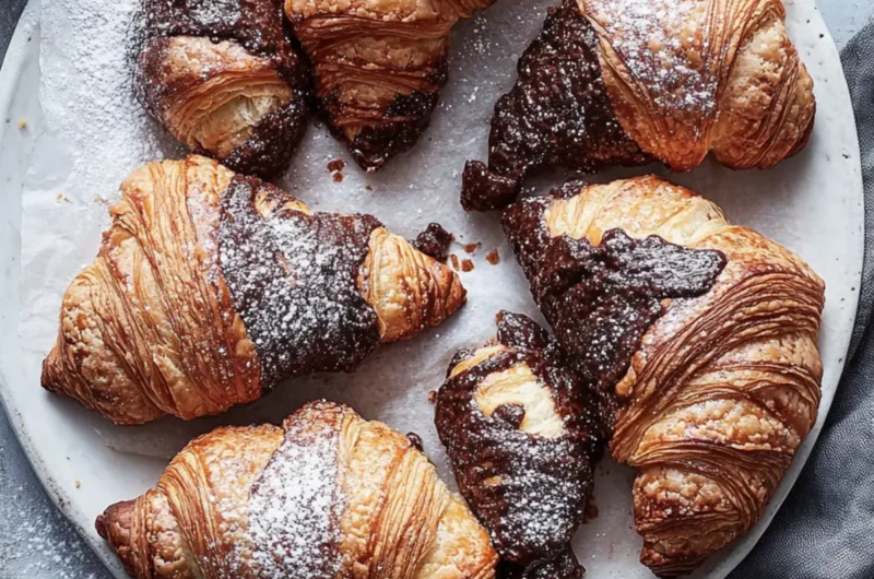 Brownie Batter Croissants