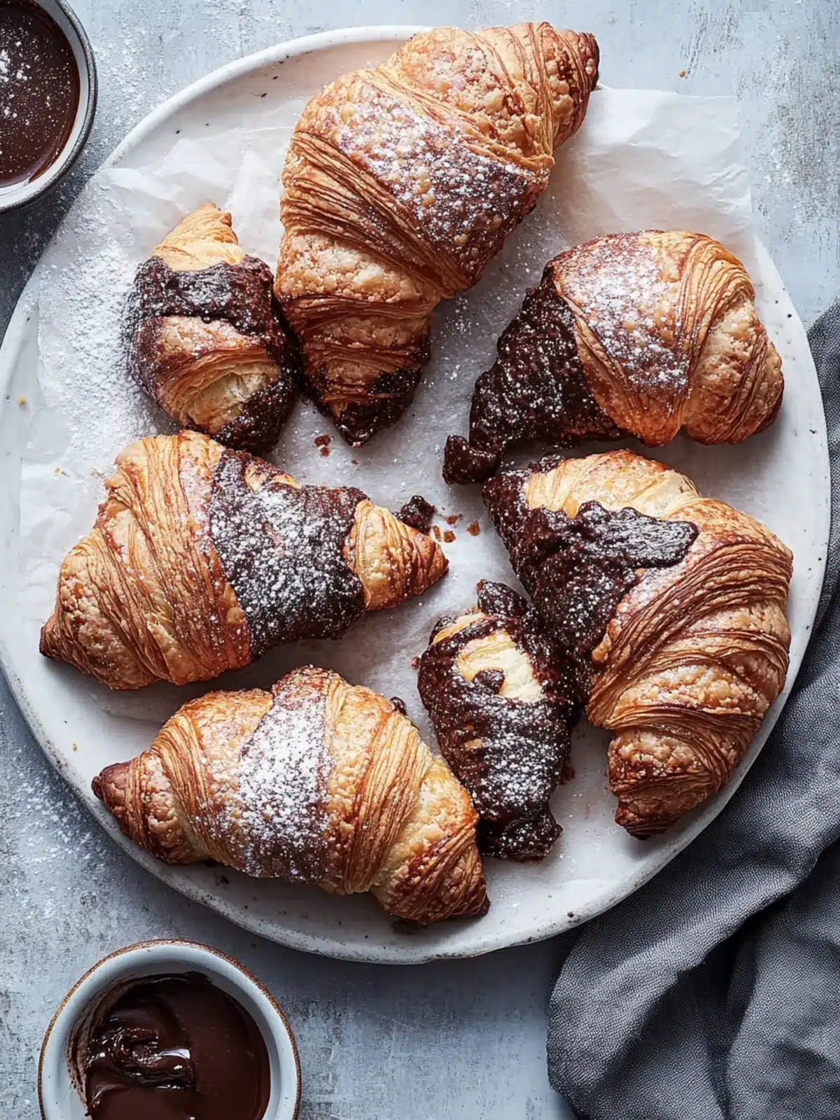 Brownie Batter Croissants