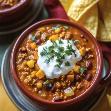 Comforting Pumpkin Chili for Cozy Fall Nights