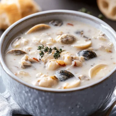 Creamy New England Clam Chowder: Your Cozy Comfort Bowl 9 New England Clam Chowder (Creamy Clam Soup)