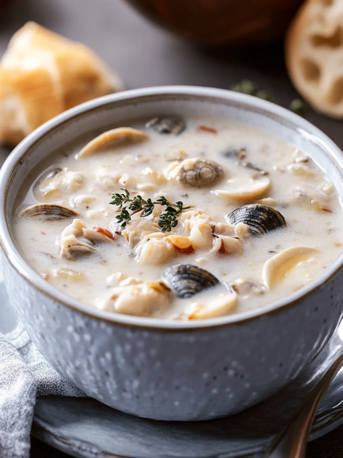 Creamy New England Clam Chowder: Your Cozy Comfort Bowl 5 New England Clam Chowder (Creamy Clam Soup)