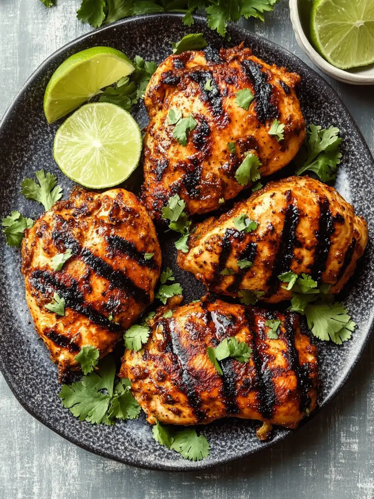 Smoky Chipotle Lime Marinated Chicken