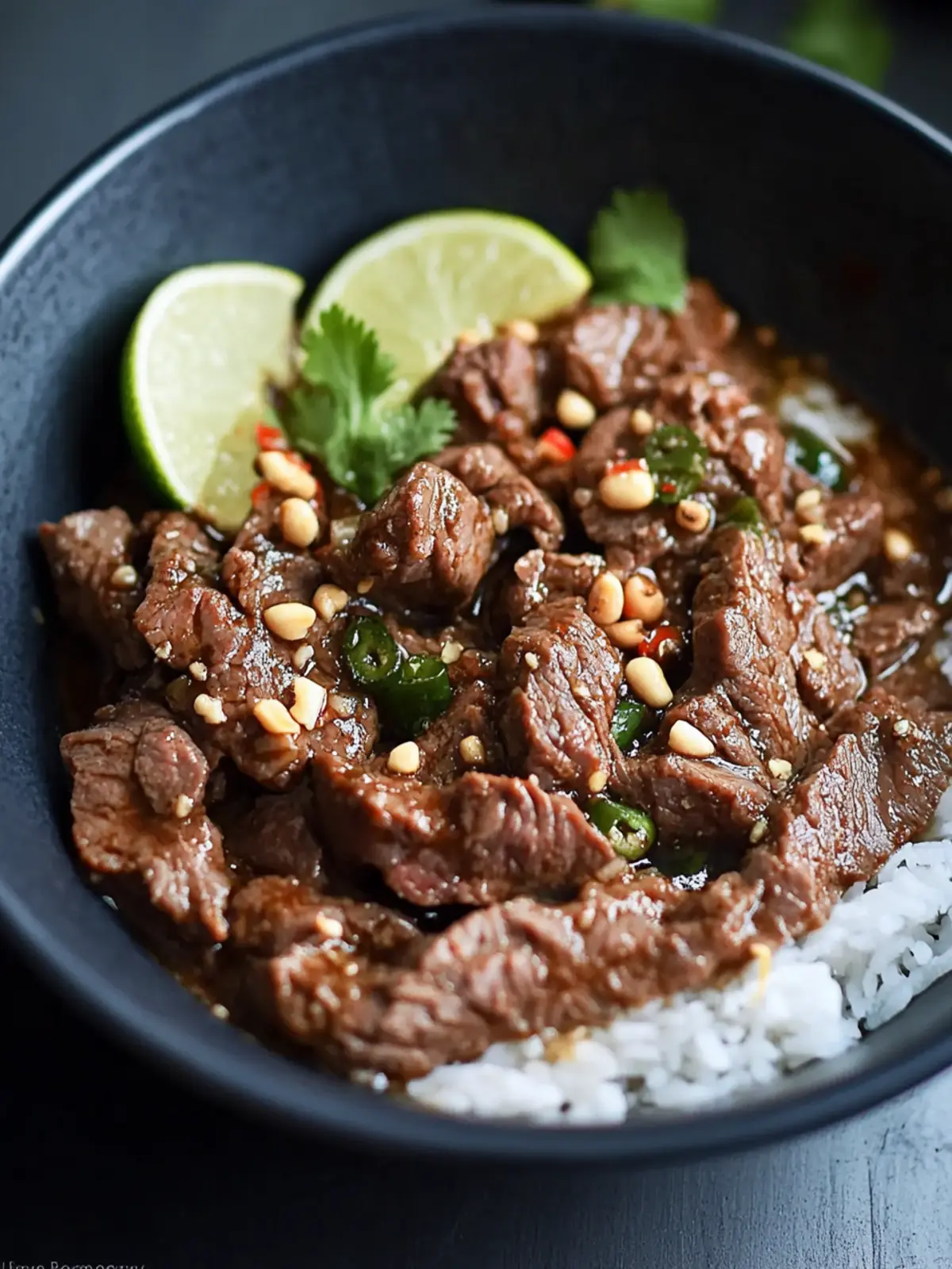 Garlic Pepper Beef