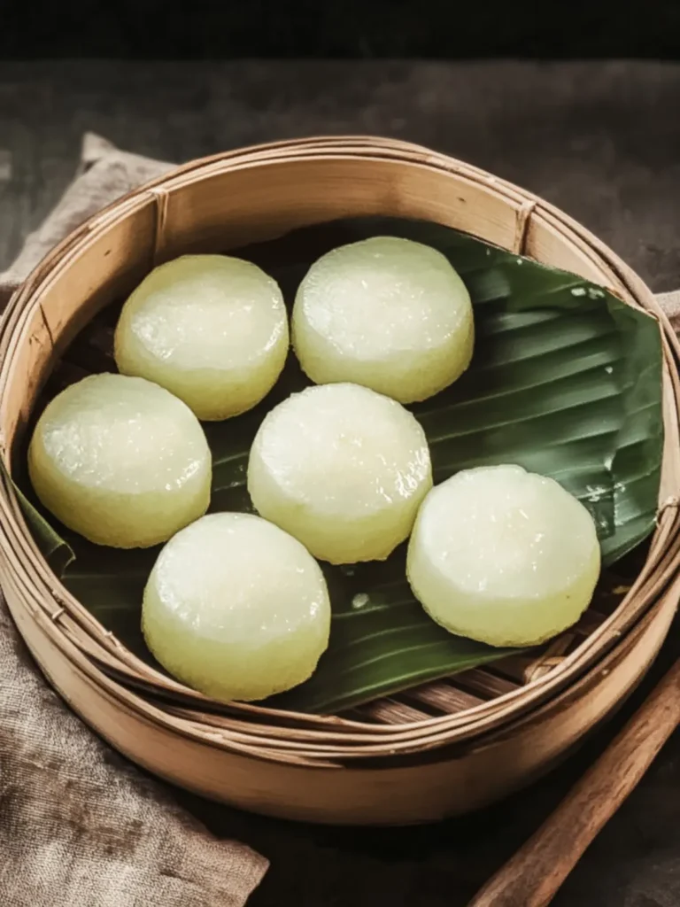 Filipino Puto (Steamed Rice Cakes)