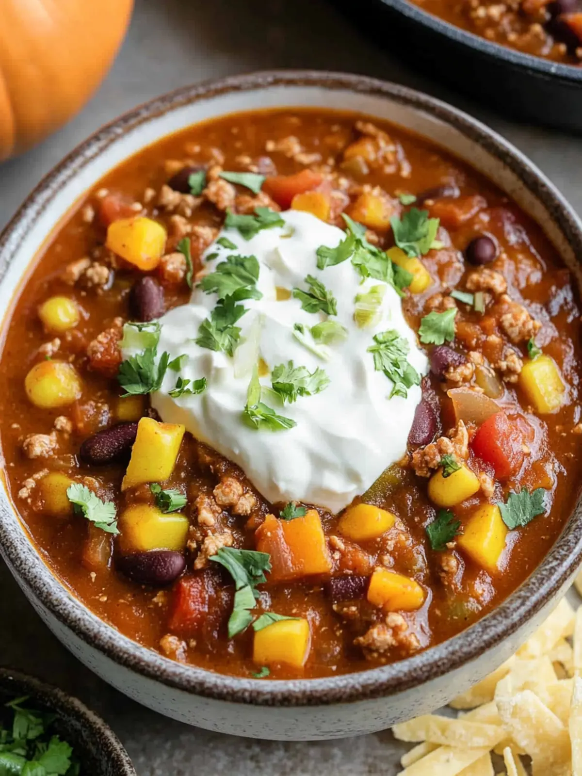 Hearty Turkey Pumpkin Chili for Cozy Fall Nights 2 Turkey Pumpkin Chili