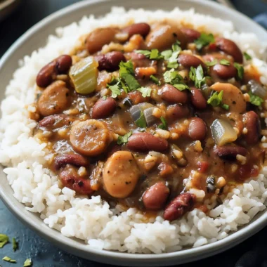 Louisiana Red Beans and Rice: A Hearty Family Favorite 9 Louisiana Red Beans and Rice (Spiced Beans with Rice)
