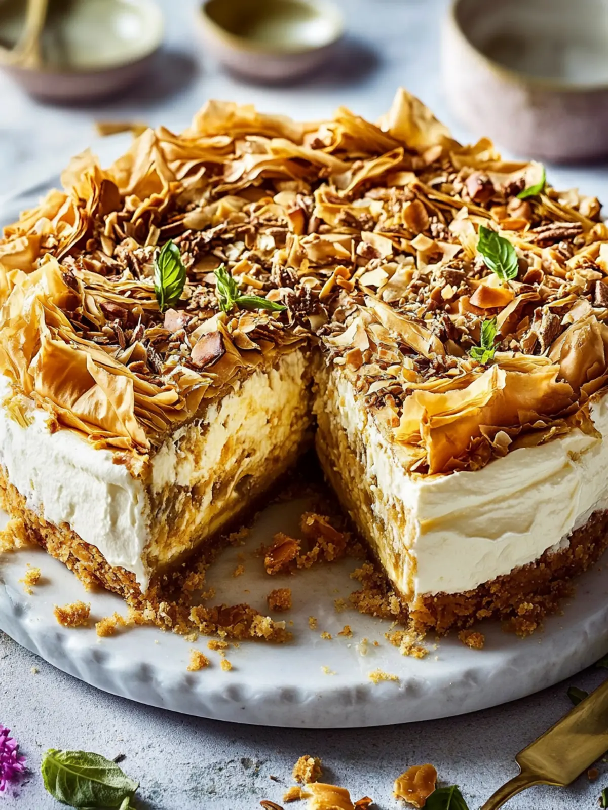 Baklava Cheesecake