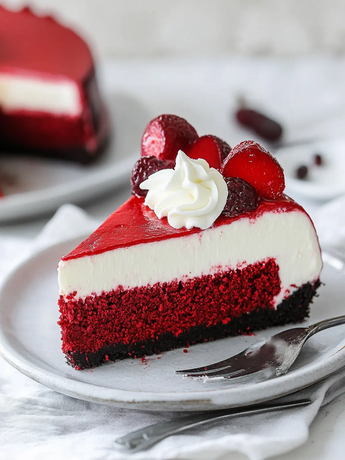 Red Velvet Cheesecake