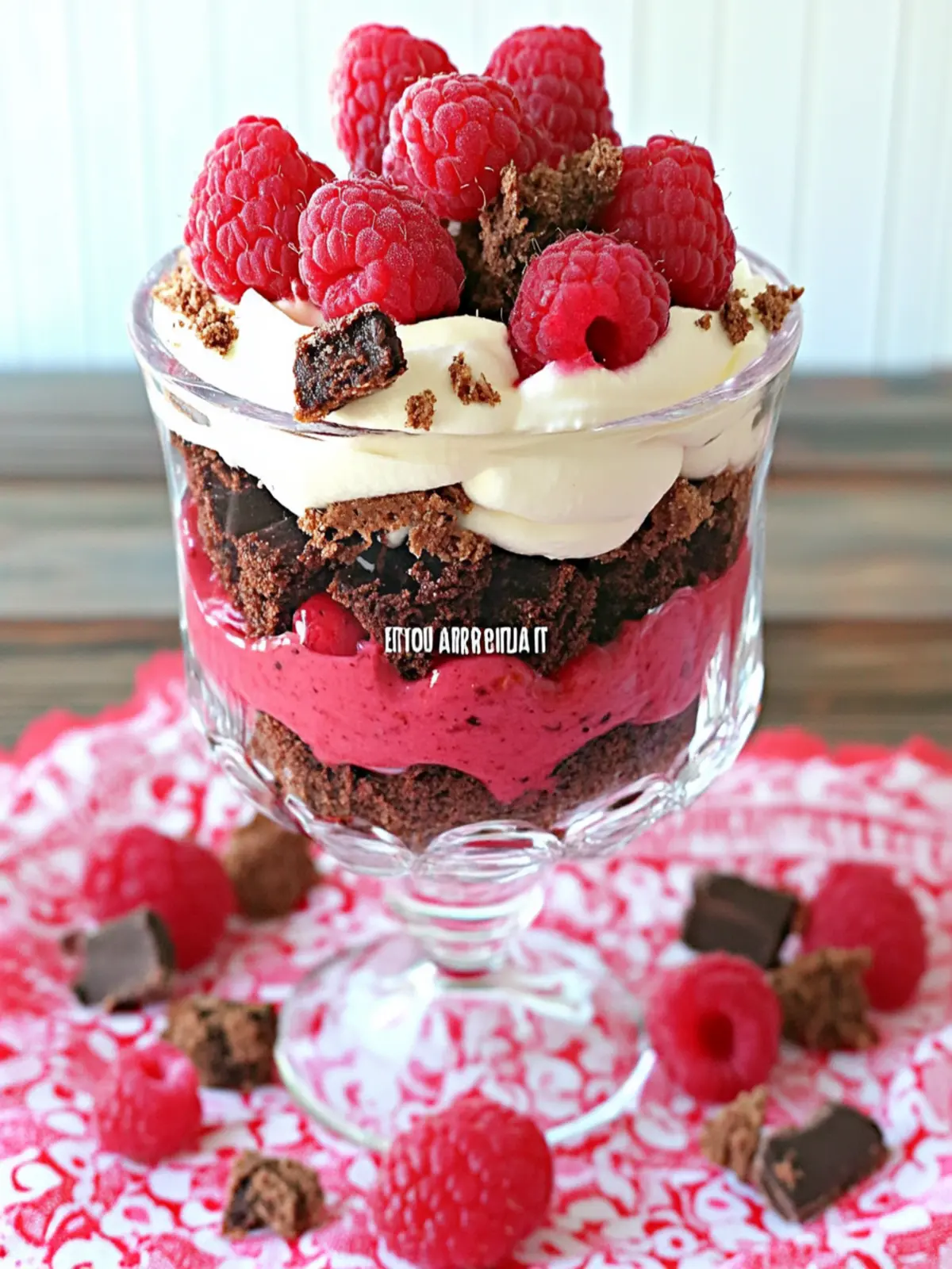 Raspberry Brownie Parfait Recipe for Effortless Indulgence 4 Raspberry Brownie Parfait Recipe