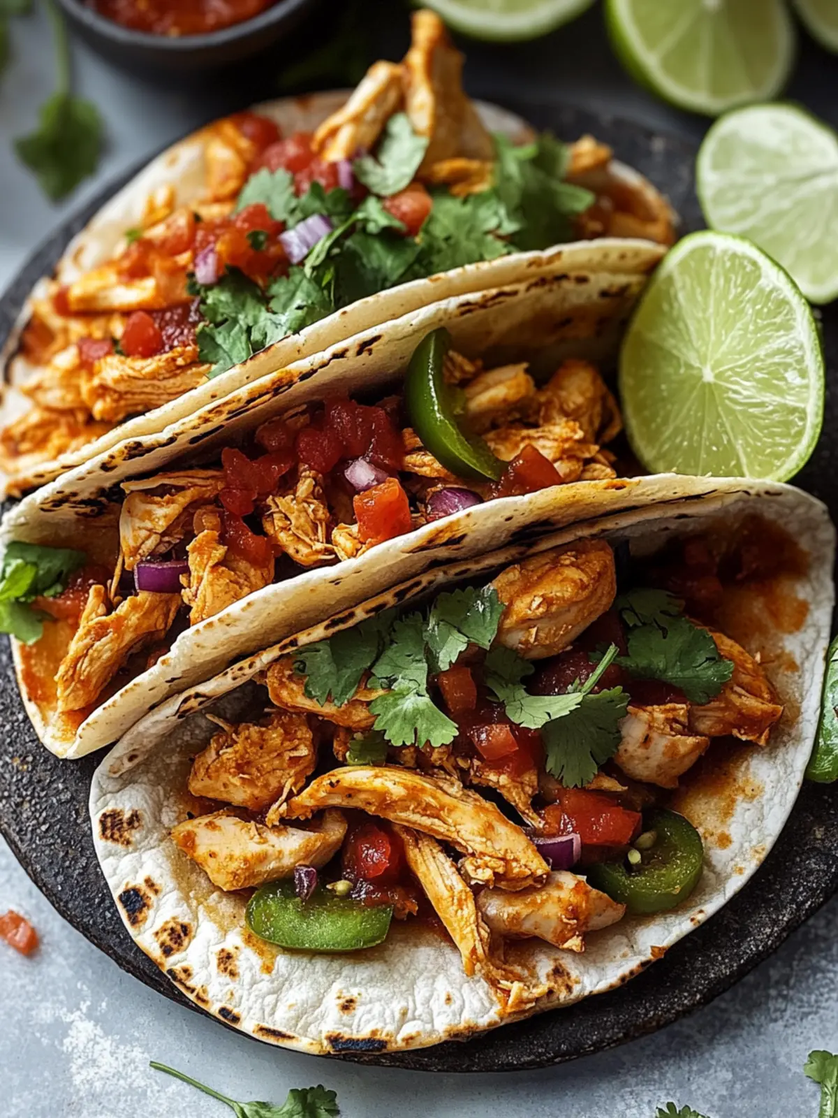 Crispy Chicken Tacos Loaded with Flavor in Just 30 Minutes