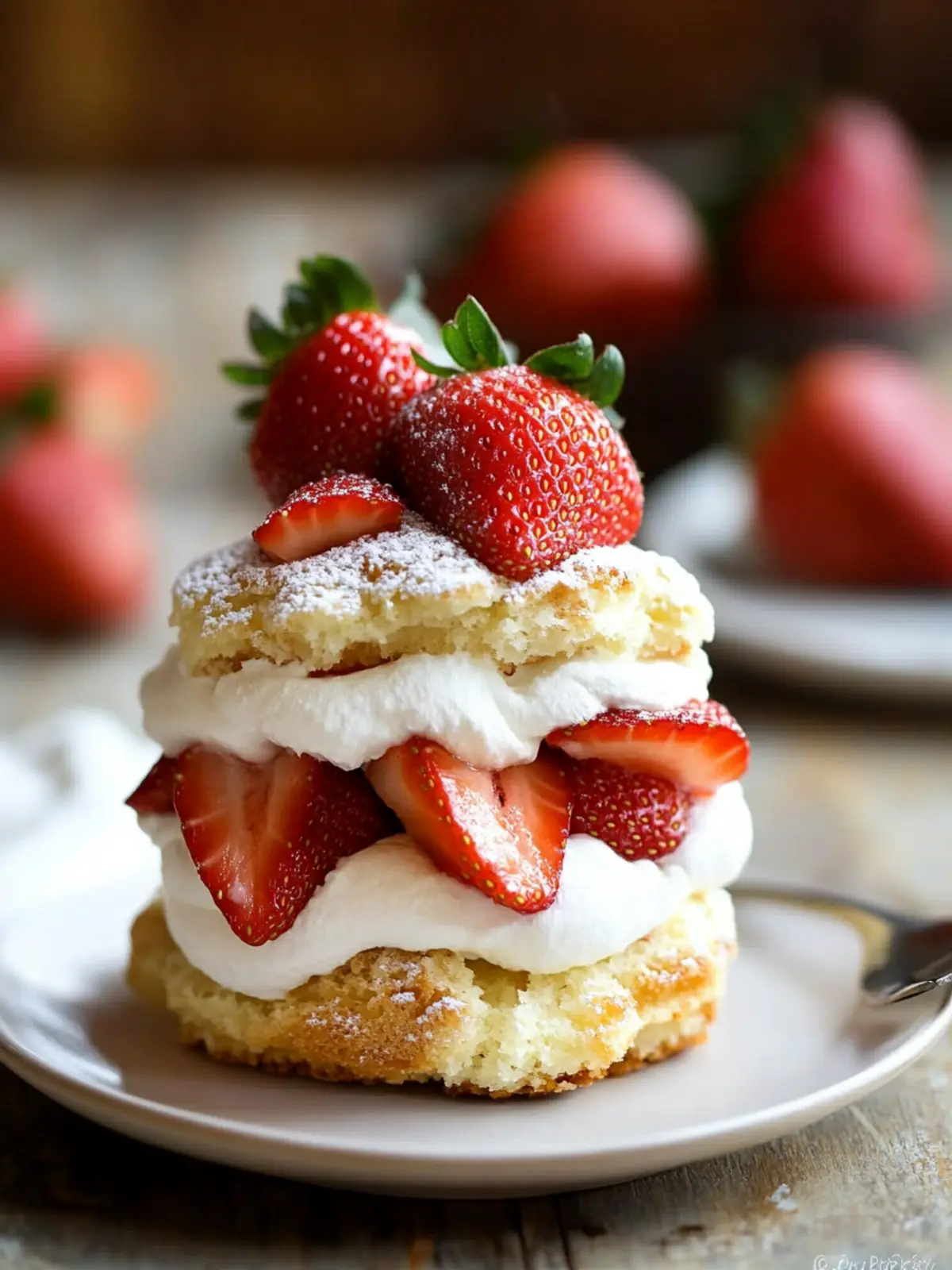 Easy Strawberry Shortcake
