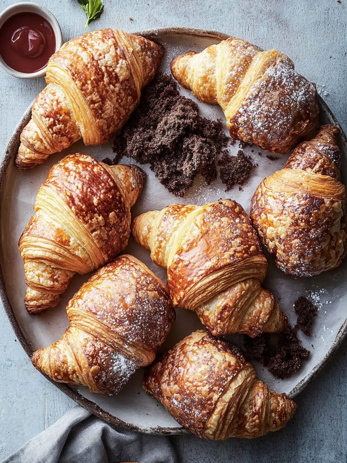 Brownie Batter Croissants