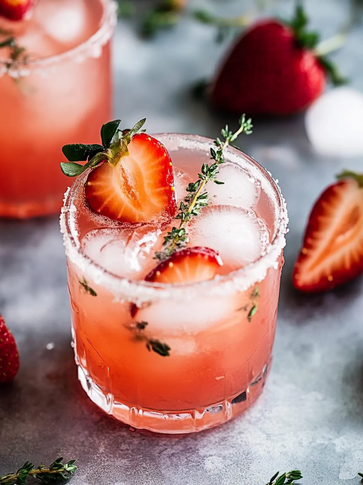 Refreshing Strawberry Thyme Cocktails You’ll Love This Summer 4 Strawberry Thyme Cocktails