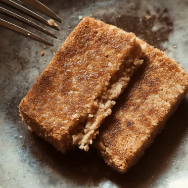 Delicious Scrapple: Perfectly Fried Pork and Cornmeal Bliss 9 Scrapple (Fried Pork and Cornmeal)
