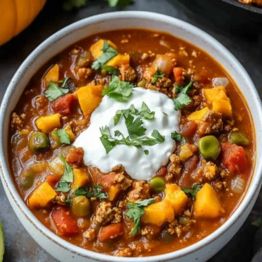 Hearty Turkey Pumpkin Chili for Cozy Fall Nights 9 Turkey Pumpkin Chili