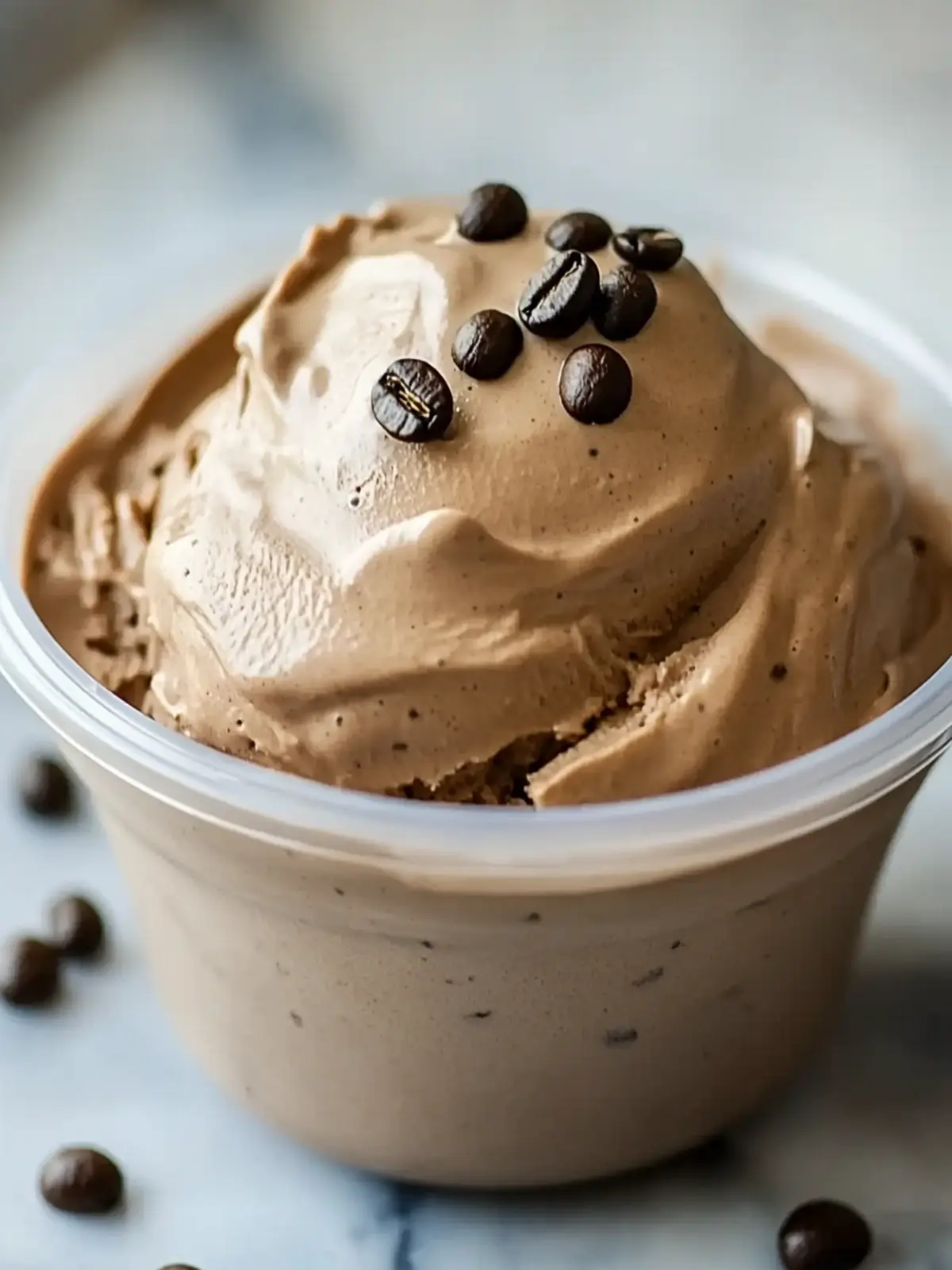 Ninja Creami Mocha Espresso Protein Ice Cream