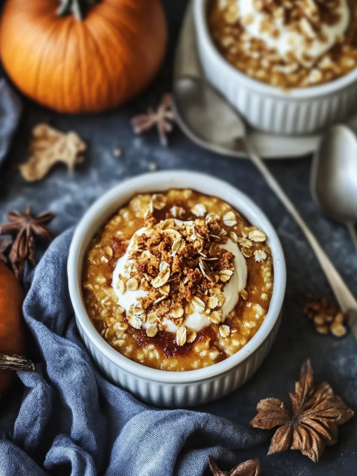 Brûlée Your Breakfast with Pumpkin Pie Oatmeal Delight