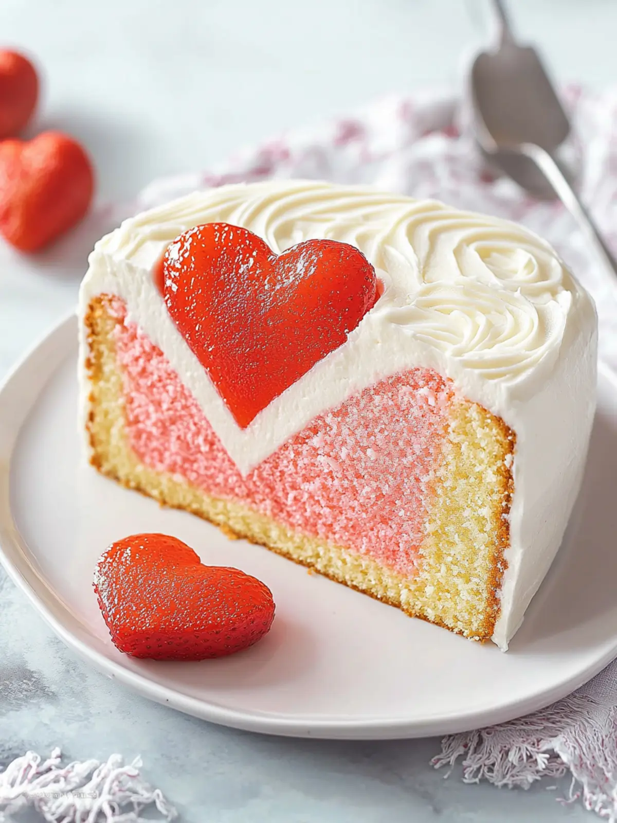 Decadent Heart Surprise Cake to Wow Your Loved Ones 5 Heart Surprise Cake