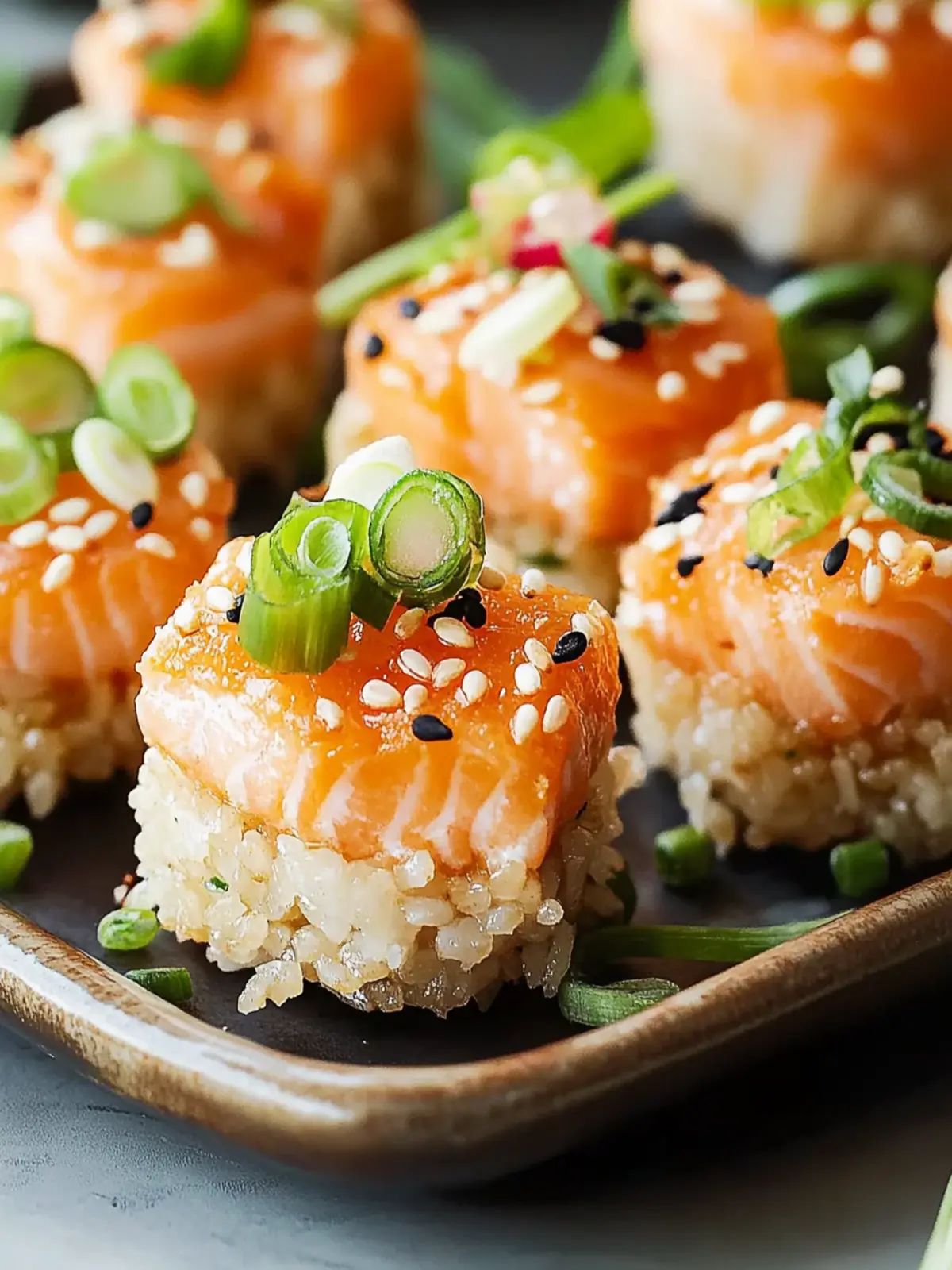 Crispy Rice Salmon Bites That Will Wow Your Taste Buds