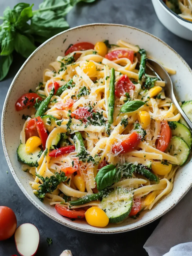 Pasta Primavera: Colorful Veggie Delight for Every Season 3 Pasta Primavera