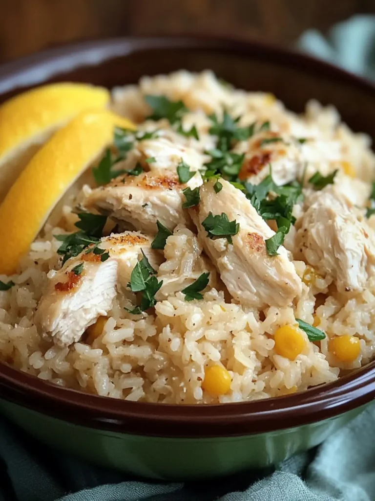 Easy Crock Pot Chicken and Rice Recipe for Cozy Family Nights 2 Easy Crock Pot Chicken and Rice Recipe