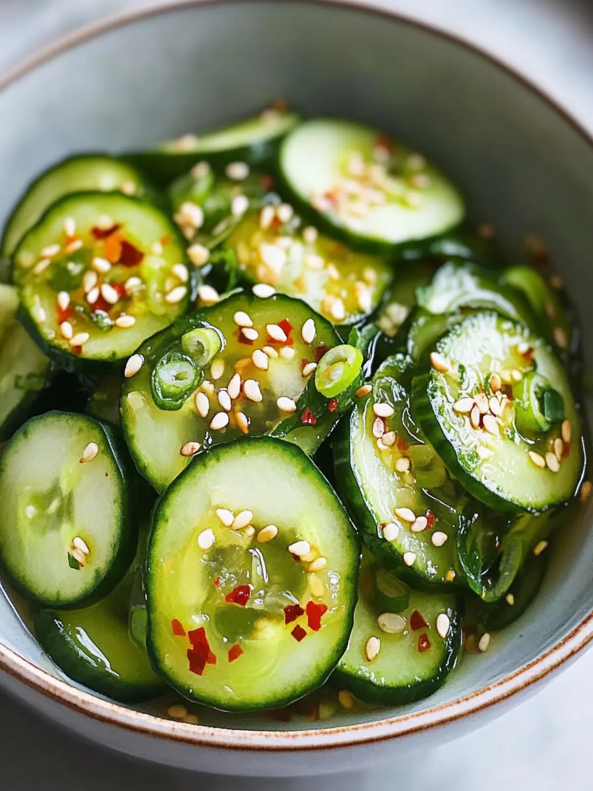 Refreshingly Easy Asian Cucumber Salad That Will Wow You