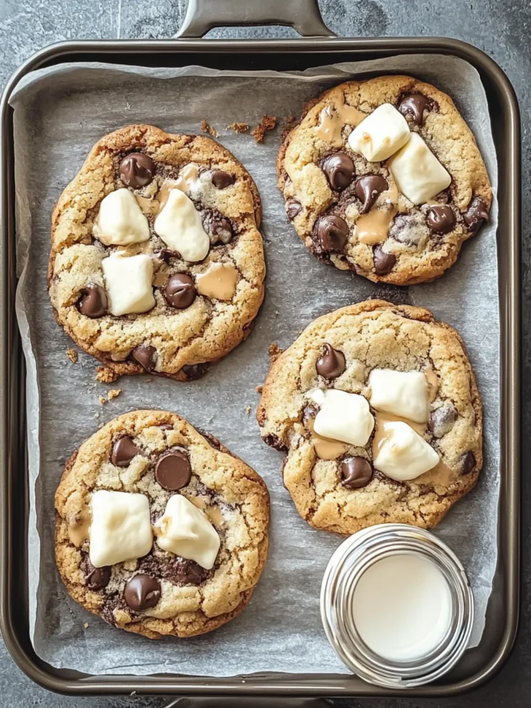 Smore’s Chocolate Chip Cookies for Ultimate Summer Indulgence