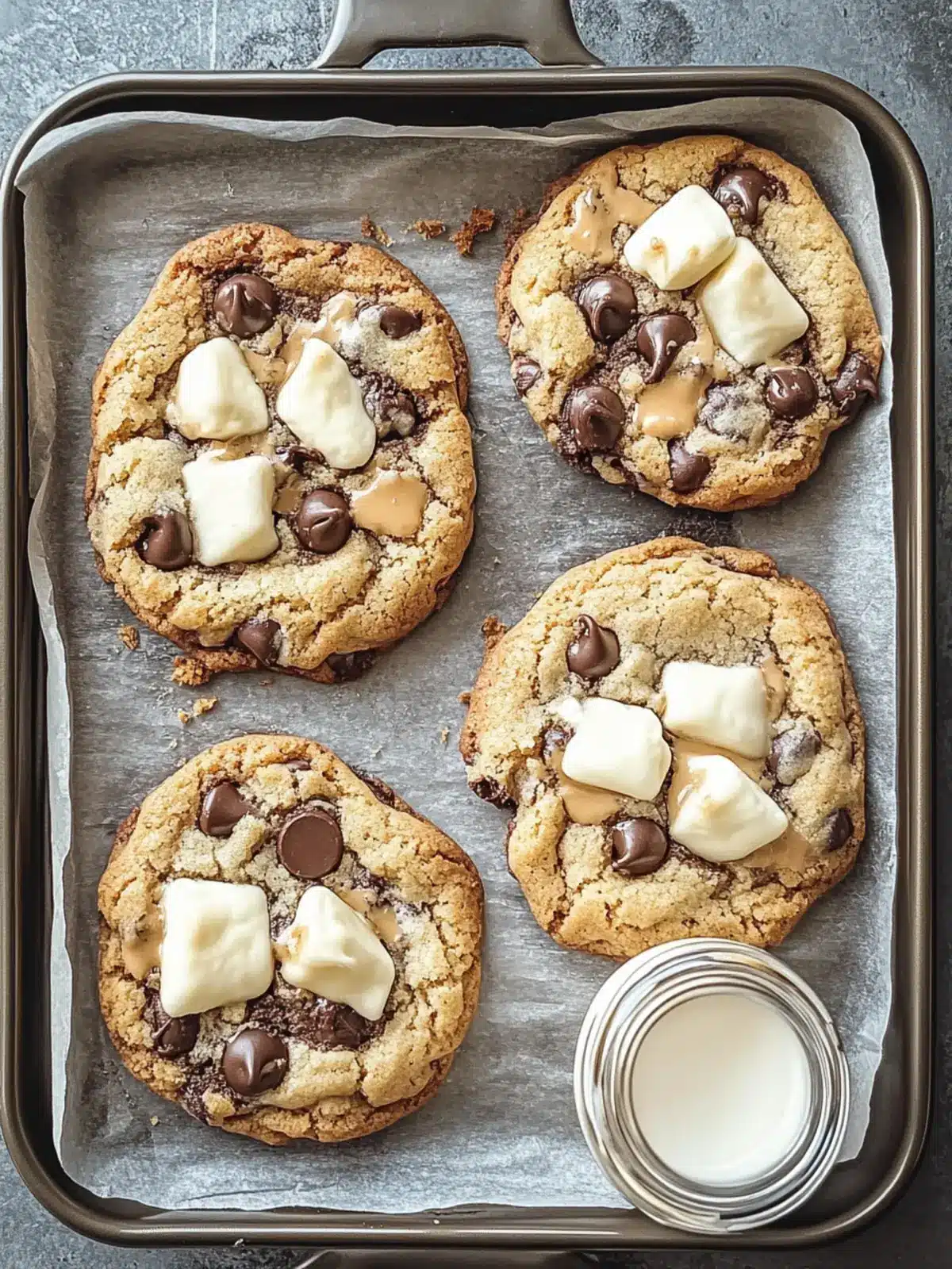 Smore’s Chocolate Chip Cookies for Ultimate Summer Indulgence