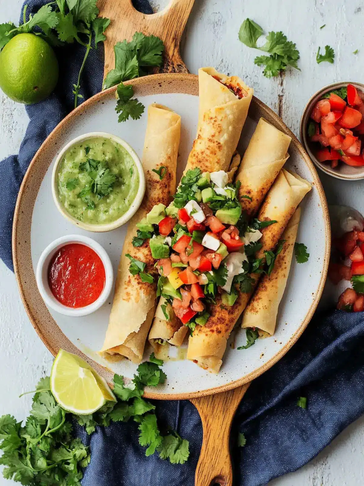 Homemade Taquitos