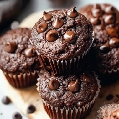 Indulge in Decadent Double Chocolate Chip Muffins Today 9 Double Chocolate Chip Muffins