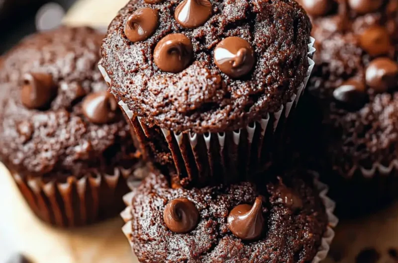 Double Chocolate Chip Muffins