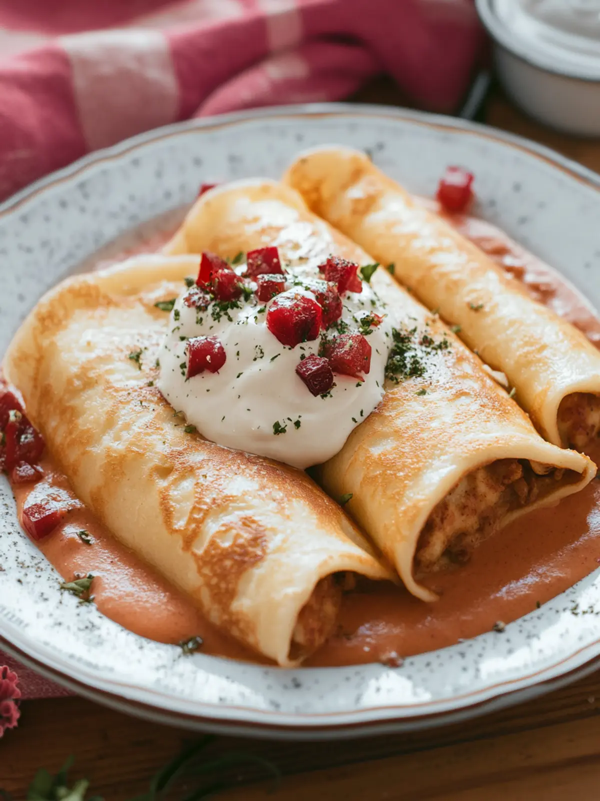 Hortobágyi Palacsinta (Stuffed Crepes)