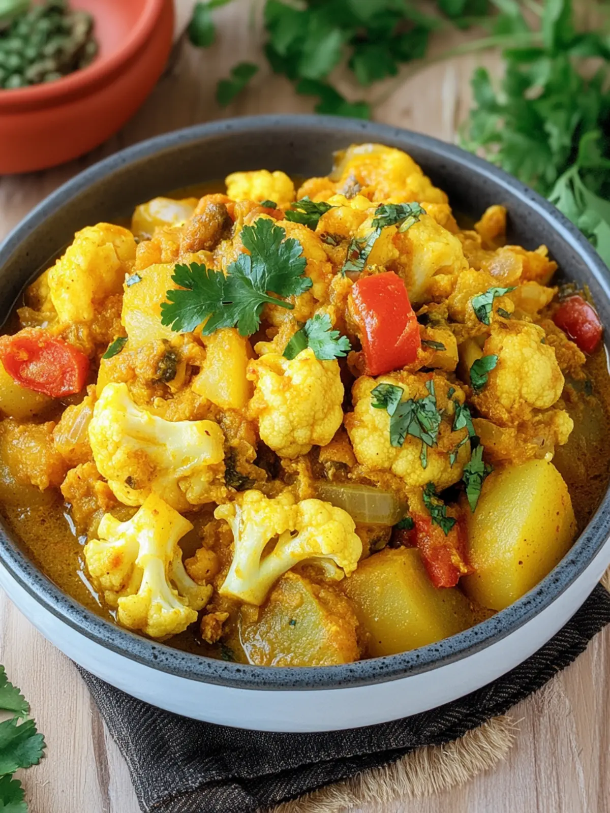 Delicious Indian Aloo Gobi: Your Comfort Food Curry Fix 5 Indian Aloo Gobi (Potato and Cauliflower Curry)
