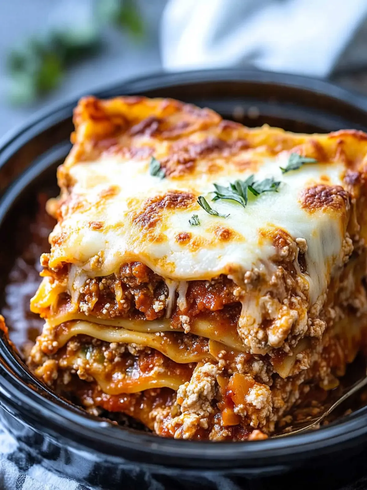 Crockpot Lasagna