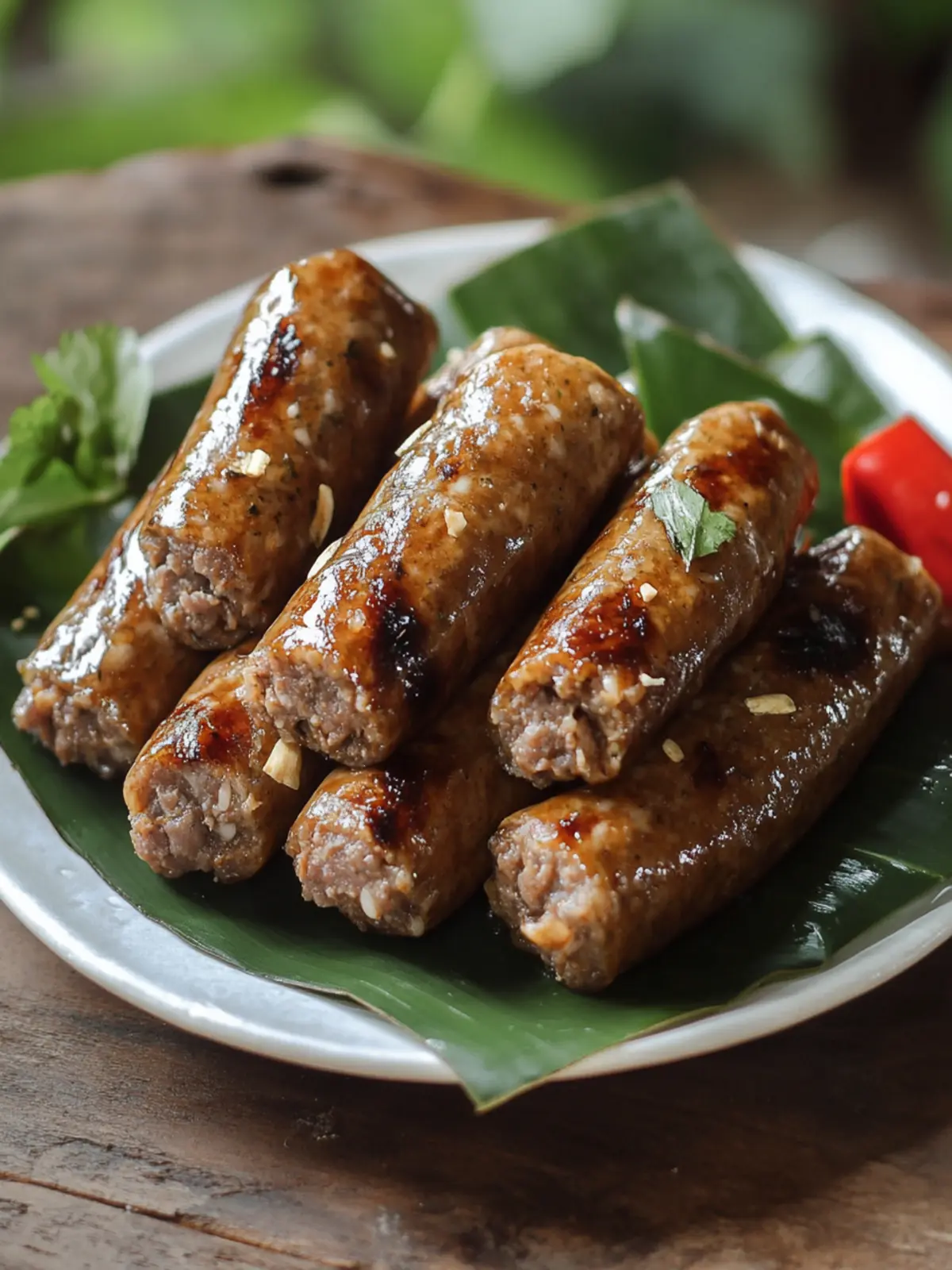 Thai Sai Ua (Northern Thai Sausage)