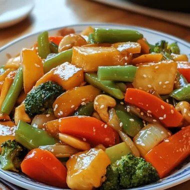 Chinese Buddha’s Delight (Vegetarian Stir-Fry)