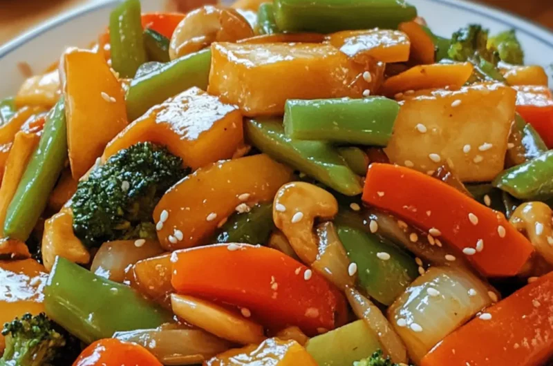 Chinese Buddha’s Delight (Vegetarian Stir-Fry)