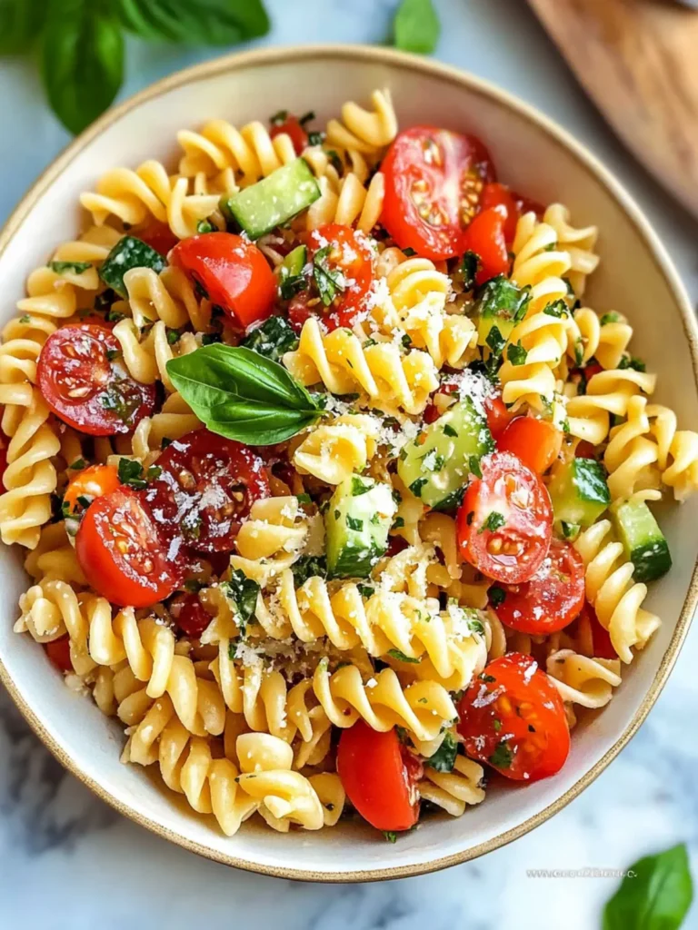 Fresh and Easy Pasta Salad Recipe for Any Occasion 3 Pasta Salad Recipe